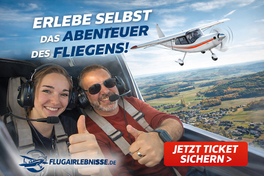 Pilot für einen Tag ab Chemnitz – Ultraleichtflugzeug über Erzgebirge & Sachsen