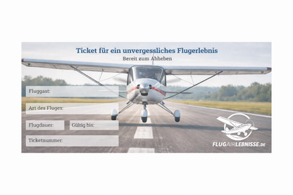 Rundflug ab Chemnitz – Sachsen aus der Luft erleben